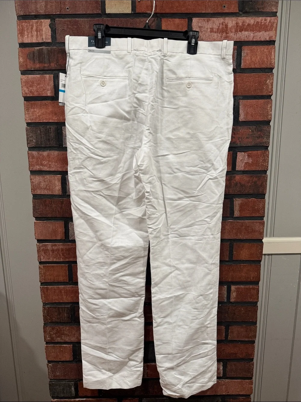 Perry Ellis White Casual Pants